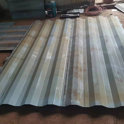 Línea de producción de máquinas de formación de paneles de techo / trapezoidal / pared IBR
