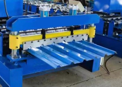 6 de aluminio provee de costillas la teja de tejado acanalada de 0.5m m que hace máquina alta capacidad