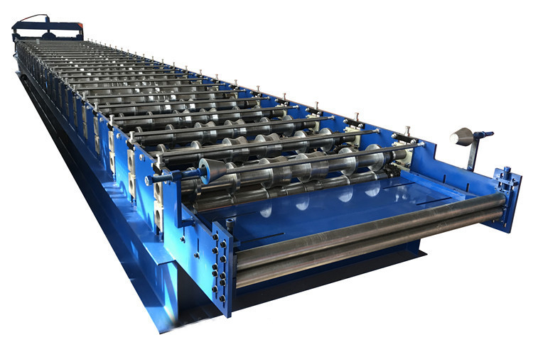 Rollo del tejado de la hoja de metal de Ic72 1.5m m que forma de poco ruido trapezoidal del panel de la máquina