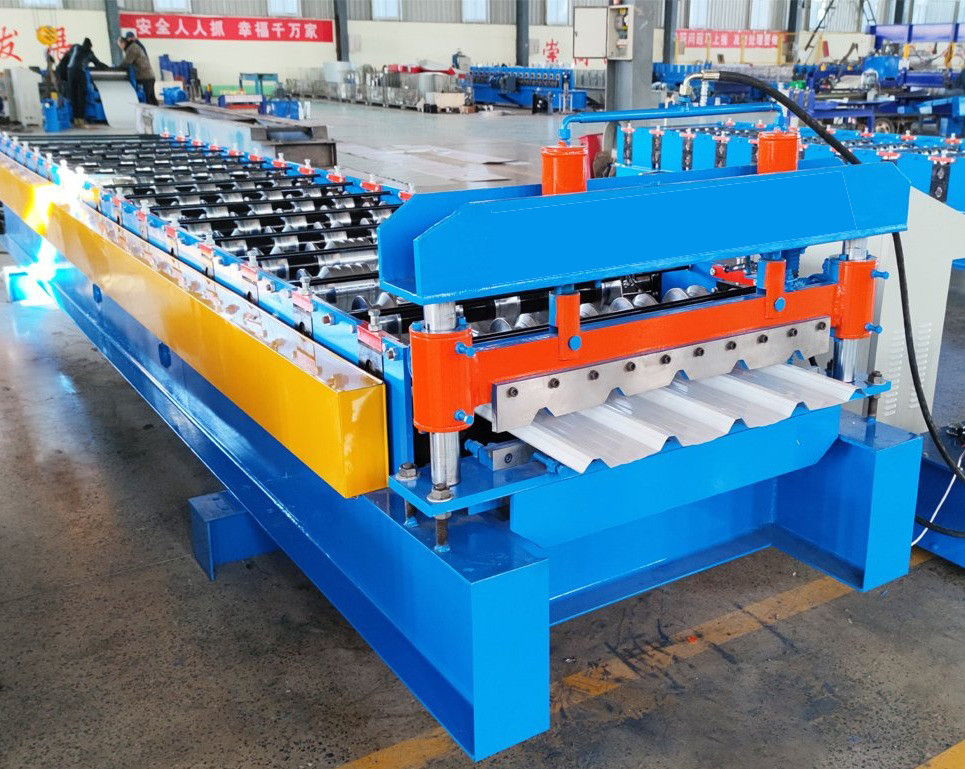 Rollo de Rib Type Ibr Roof Tile que forma fase de la máquina 3