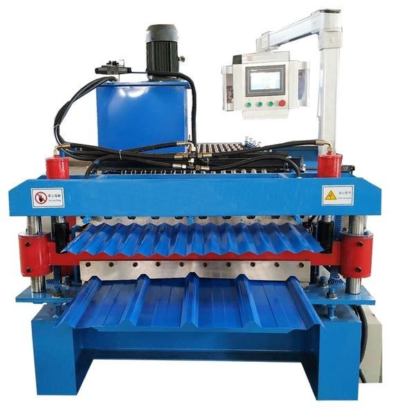 2025 New Trapezoidal and glazed Double Layer Roof sheet roofing tile Roll Forming Machine
