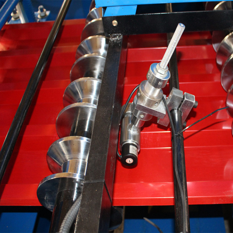 Máquina formadora de rollos de teja para techos IBR Anchura 1000 mm GI PPGI Bobina de acero prepintada