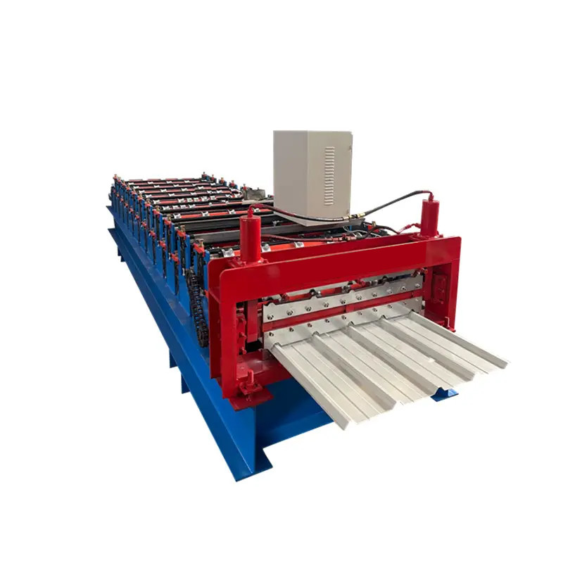 Rollo del panel de pared de la capa doble que forma el rollo de la máquina IBR que forma la máquina 7.5kw