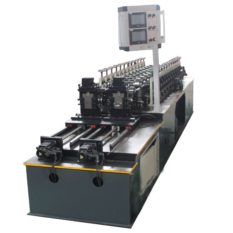 Perno prisionero de acero del indicador ligero principal doble y rollo de la pista que forma la máquina el 10-25m /Min