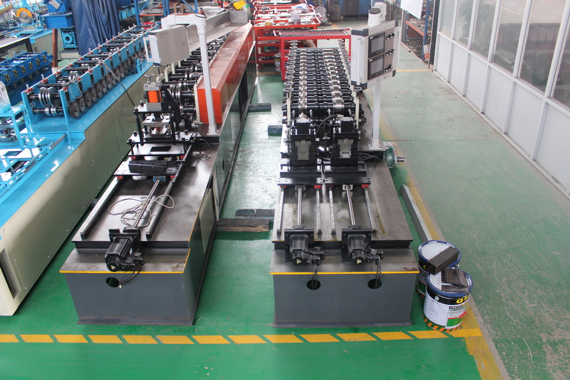Máquina de moldeado de rodillos de acero CU Alta velocidad de rendimiento 10-15m/min