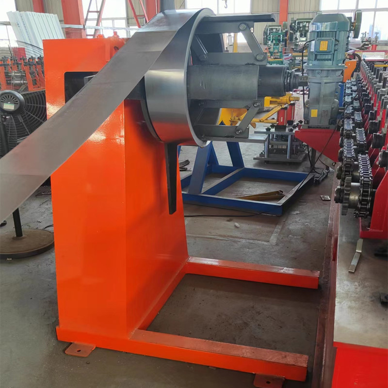 rollo de acero de la puerta del obturador 45# de 0.8m m que forma la máquina con garantía de 1 año