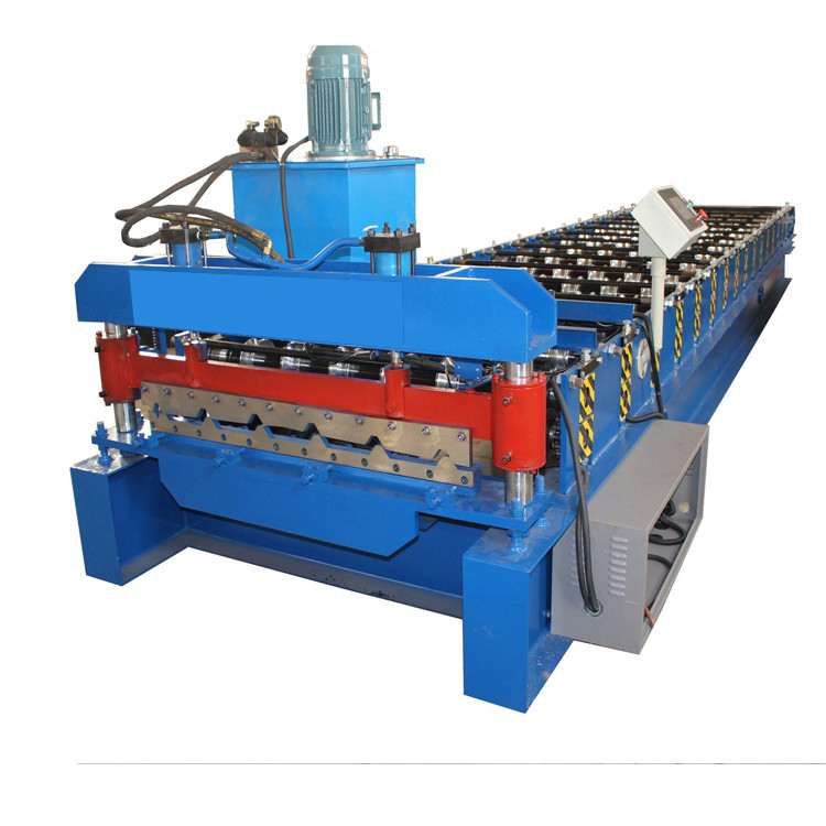 Máquina de moldeado de rodillos de techo de acero de alta velocidad 45# para aluminio y acero de color