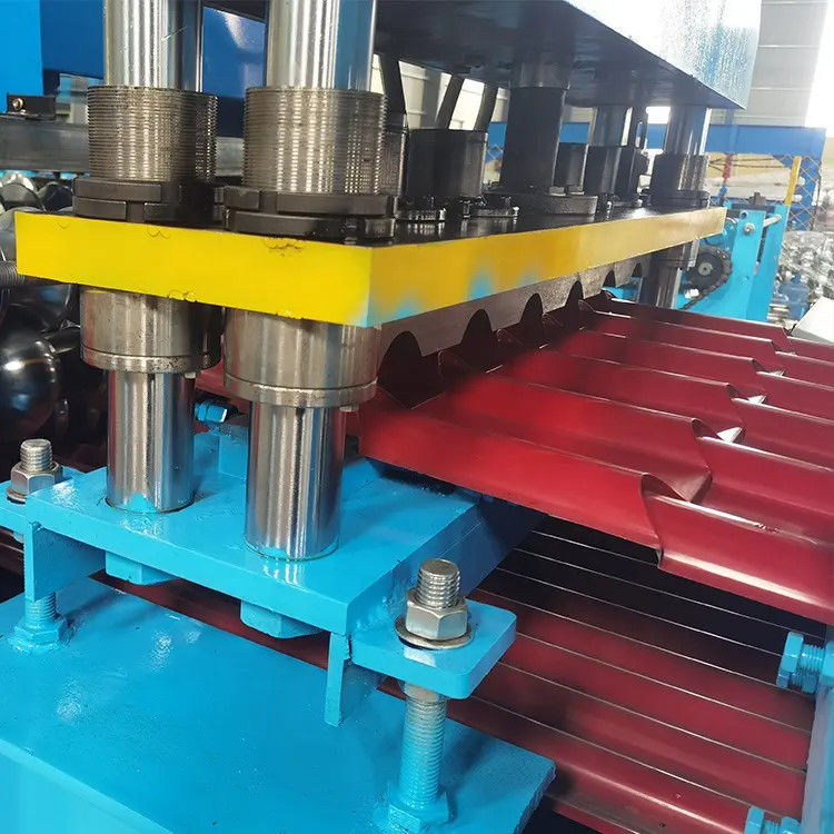 Máquina de moldeado de paneles de techo con potencia de corte de 5,5 kW y corte hidráulico