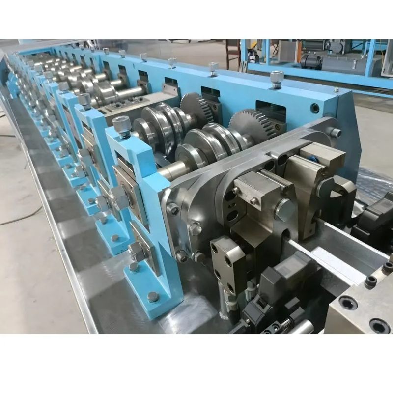 0.8-1.6 mm Máquina de marcado de acero ligero de tamaño múltiple C89 C140 C200 Máquina de marcado de rollo de calibre ligero para casas prefabricadas