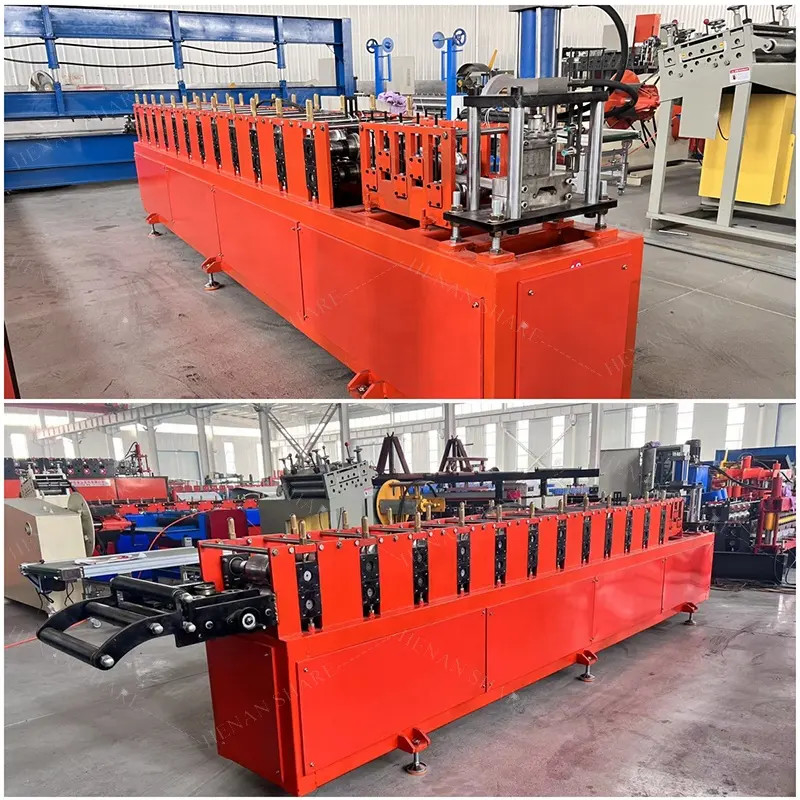 Máquina para hacer puertas con persiana de rodillo de metal / cuadro de puertas con persiana de rodillo de acero