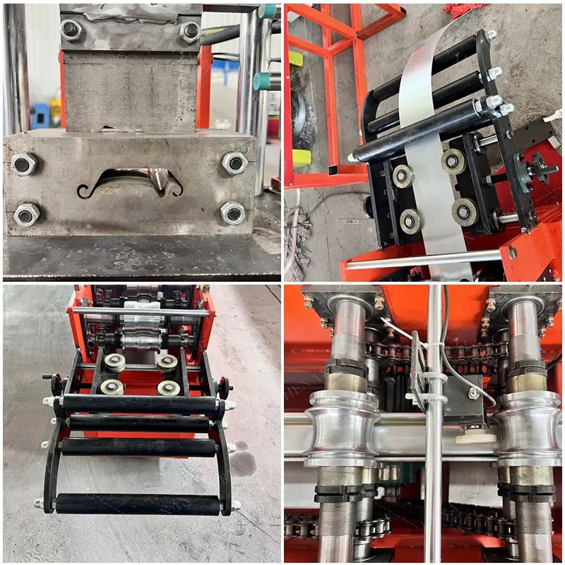 Máquina para hacer puertas con persiana de rodillo de metal / cuadro de puertas con persiana de rodillo de acero