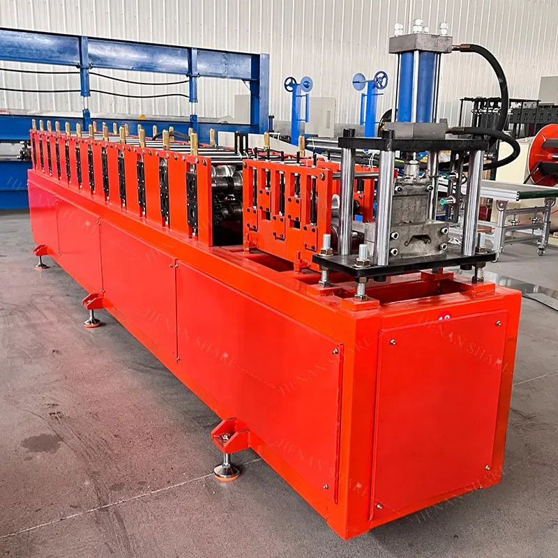Máquina para hacer puertas con persiana de rodillo de metal / cuadro de puertas con persiana de rodillo de acero