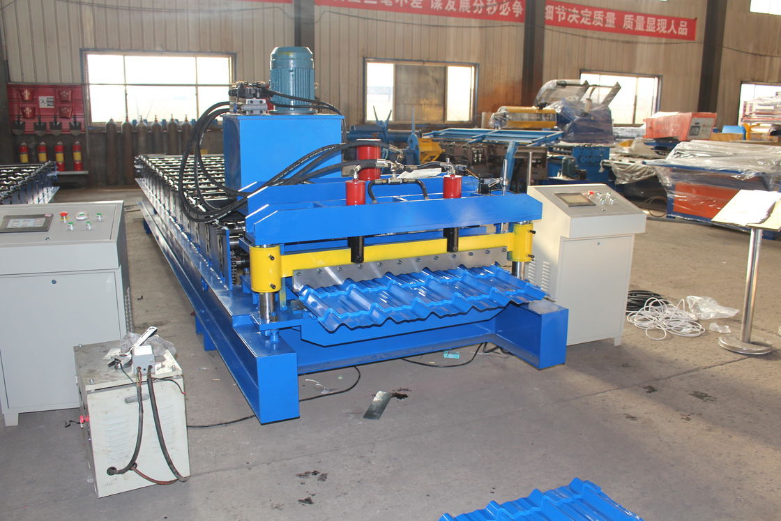 380v 50hz 2025 nuevo diseño Personalización Galvalume Roof Panel Roll Forming Machine Plc