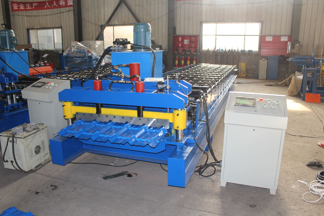 380v 50hz 2025 nuevo diseño Personalización Galvalume Roof Panel Roll Forming Machine Plc
