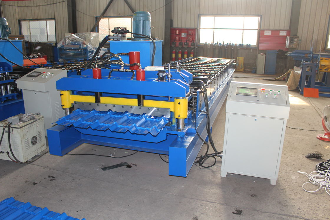 380v 50hz 2025 nuevo diseño Personalización Galvalume Roof Panel Roll Forming Machine Plc