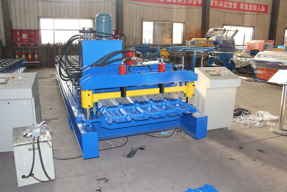 380v 50hz 2025 nuevo diseño Personalización Galvalume Roof Panel Roll Forming Machine Plc