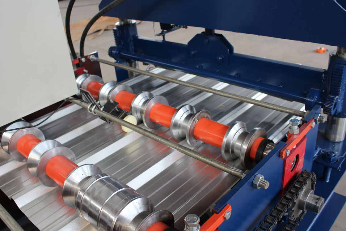380v 50hz máquina de moldeado de rodillos de techo tipo de costilla 36 cobertura 3/4 costillas altas fácil de operar