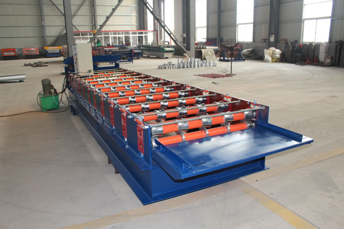 380v 50hz máquina de moldeado de rodillos de techo tipo de costilla 36 cobertura 3/4 costillas altas fácil de operar