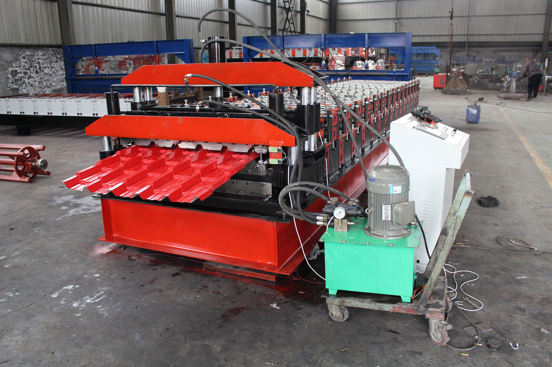 Máquina perfiladora de rollos para chapa de cubierta de doble capa IBR y Corrugada para panel de techo PPGI