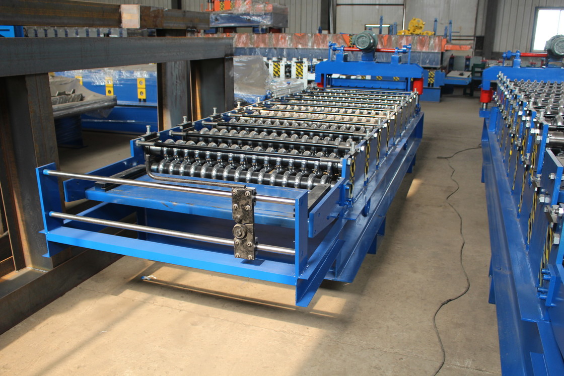 2025 factory best price Trapezoidal and glazed Double Layer Roof sheet Forming Machine