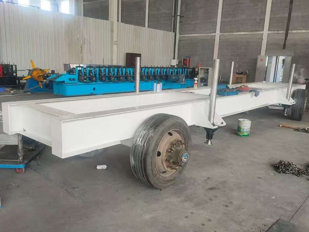 Portable Gutter Roll Forming Machine with 500mm Feeding Width and 8-15m/min Production Capacity for Various Growing Methods