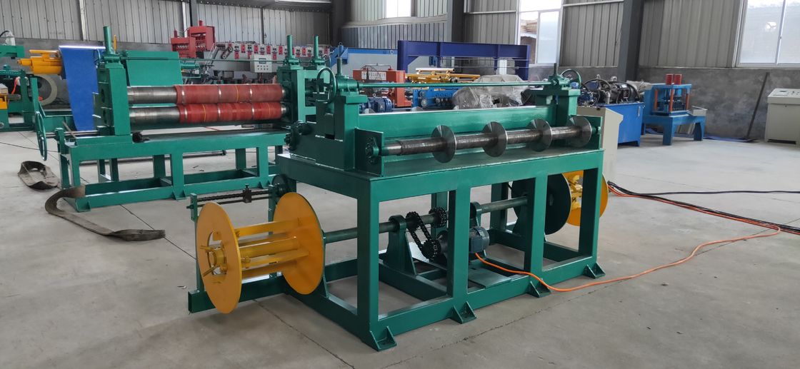 380v 50hz Máquina de línea de producción de corte de bobina de acero de alta velocidad con descollador y recollador hidráulico