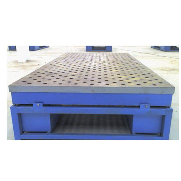 Placa de soldadura de la superficie del arrabio del uso con el agujero 3000 x 2000 milímetros HT200-300
