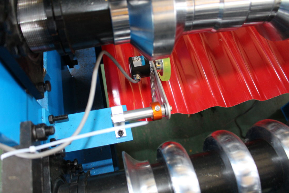 IBR y rollo acanalado del panel del tejado de 0.9m m que forman la máquina