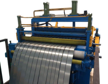 longitud de 30m/Min Steel Coil Cut To y línea el rajar con Decoiler y Recoiler