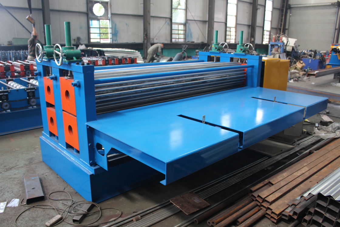 Material adecuado 0,1 - 0.25m m de la máquina de formación de material para techos acanalado barril de acero