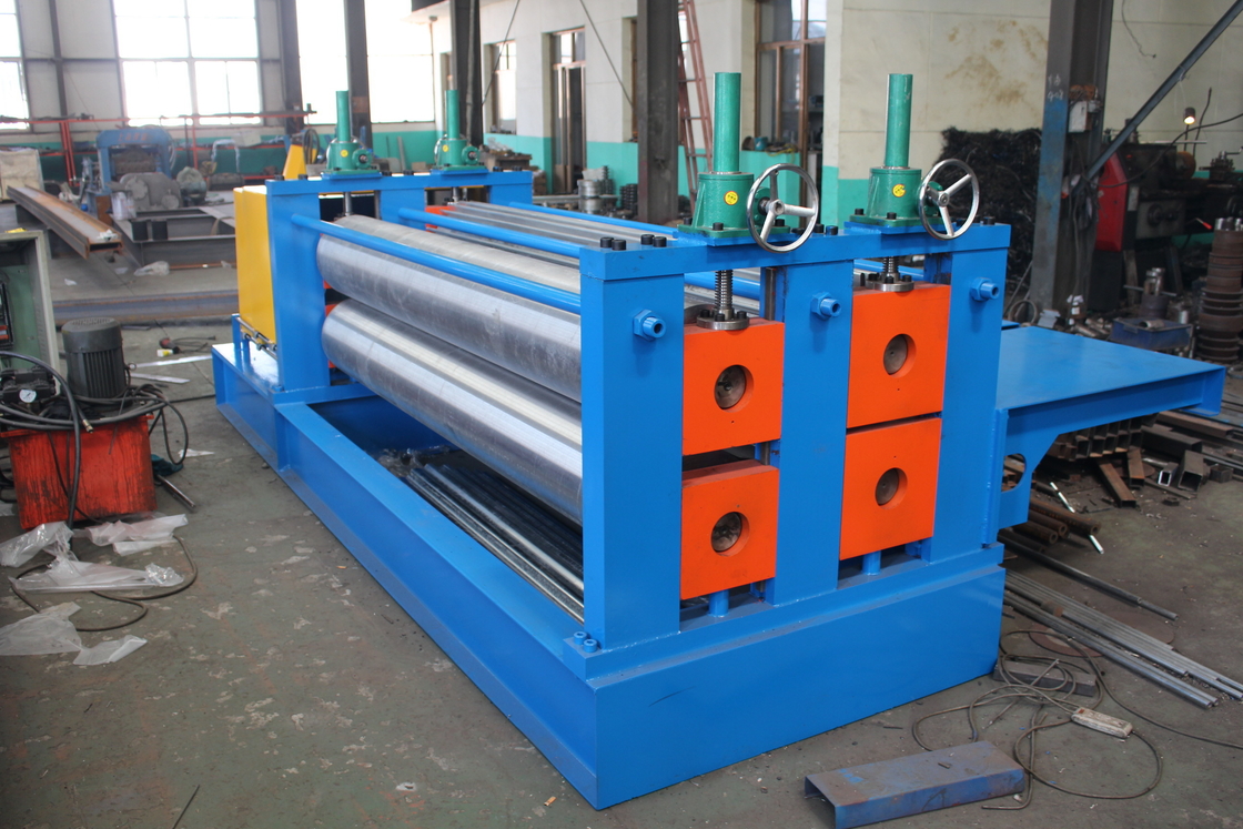 Material adecuado 0,1 - 0.25m m de la máquina de formación de material para techos acanalado barril de acero