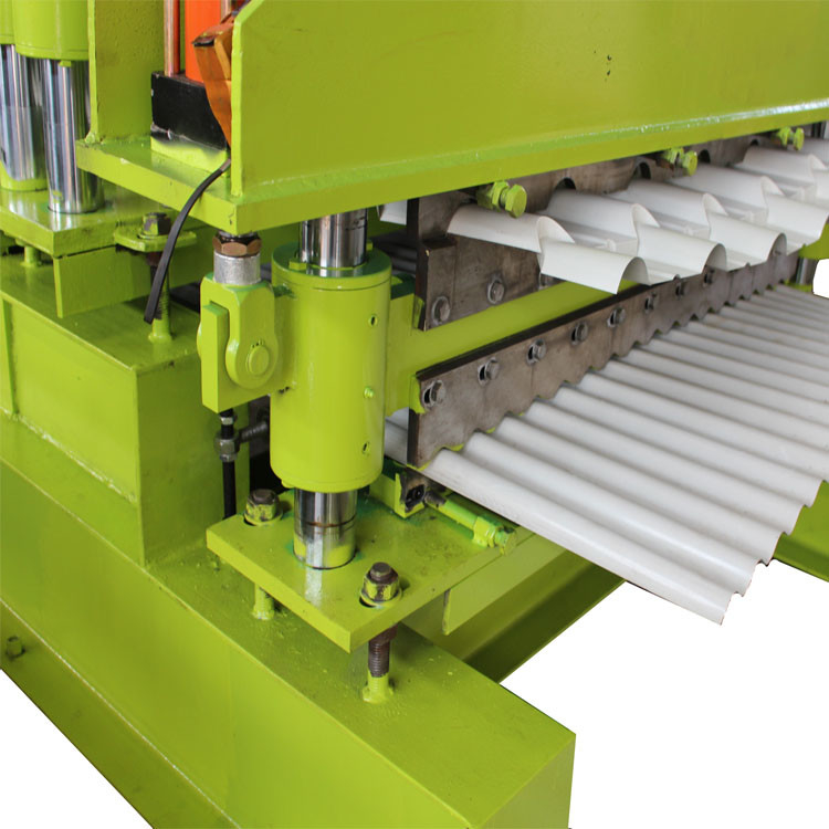 3ph colorean el rollo de la capa doble del acero 0.25m m que forma la teja esmaltada máquina y acanalado