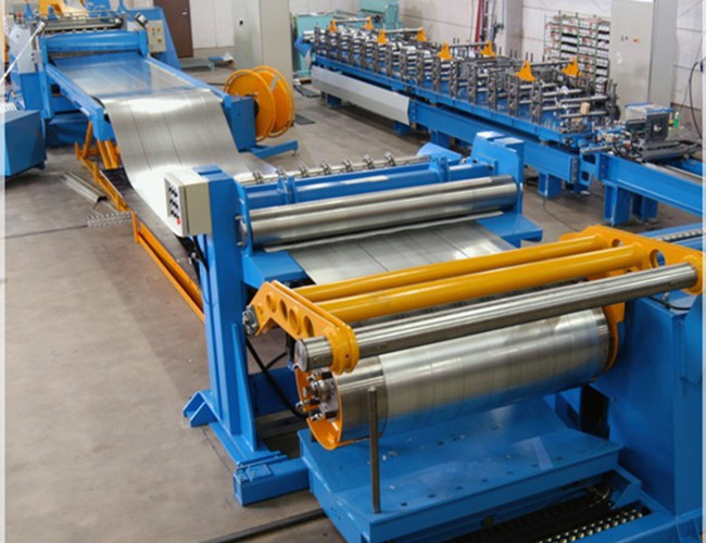 Línea de producción de corte de alta velocidad a la longitud para la fábrica de acero