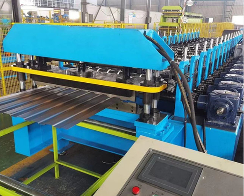 Máquina de moldeado de rodillos de paredes secas de 15 a 20 m/min eficiente con transmisión en cadena