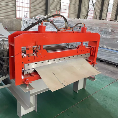 Metal del Galvalume de la hoja de acero que raja la línea 550m m automáticos simples