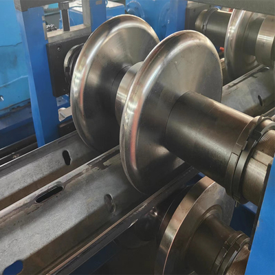 11kw 5.5kw GI Highway Guardrail Roll Forming Machine Cr12Mov Material de corte de cuchillas
