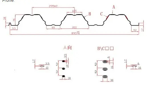 Rollo de la cubierta del metal del control automático que forma la máquina con 10 - 20m/Min