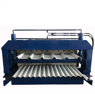 rollo del tejado de la capa doble de 380V 60Hz 3Ph que forma la máquina 840 trapezoidal y 836