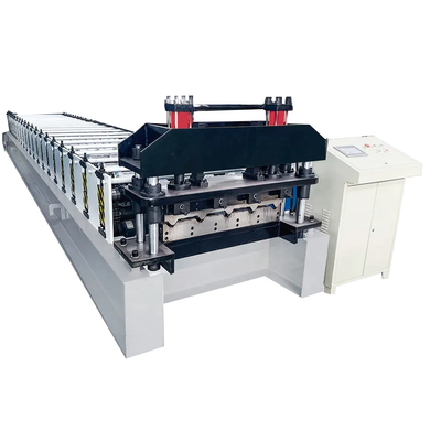 Máquina formadora de rollos de acero para techos y revestimientos de paredes 8 - 15 m/min