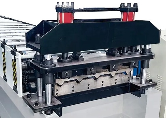 rollo frío acanalado de la hoja del tejado de 914-1200m m que forma control del Plc de Full Auto de la máquina
