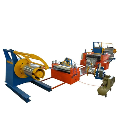 longitud de 30m/Min Steel Coil Cut To y línea el rajar con Decoiler y Recoiler