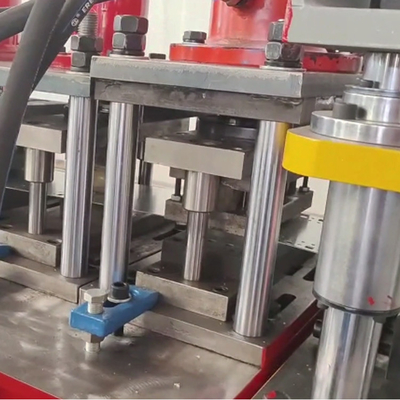 Control del PLC de la máquina formadora de rollos del estante de la plataforma del haz del tormento del marco de V