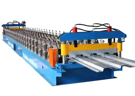 Máquina automática de moldeado de rodillos de piso de acero de alta precisión