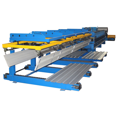 Máquina formadora automática de láminas metálicas de dos pisos 8 - 15 m/min