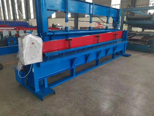 dobladora hidráulica del corte de hoja del hierro del metal de los 4m los 6m automática