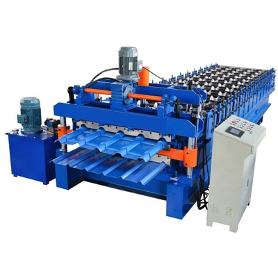 Máquina perfiladora de paneles de techo de bajo ruido de 0,3-0,8 mm 13/14 estaciones