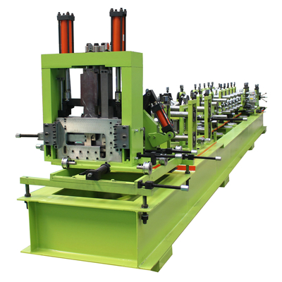 3.5t Cable de accionamiento Cz Purlin máquina con sistema de control PLC