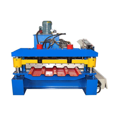 686 Ibr Máquina de moldeado de rodillos de una sola capa de perfil Plc Control