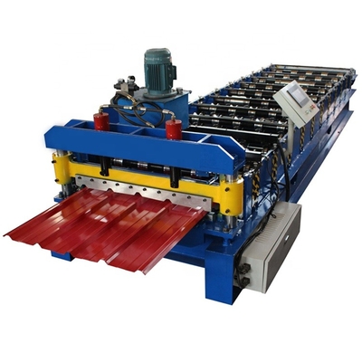 Máquina de fabricación de paneles de sándwich de 32 kW Máquina de formación de rollos controlada por PLC 3-6m/min Velocidad