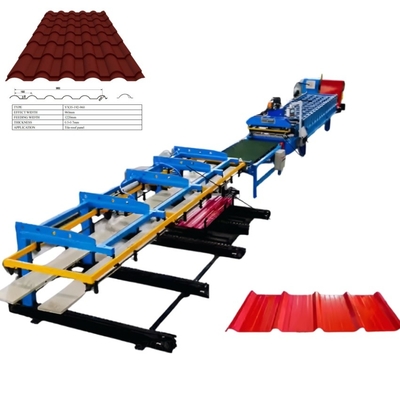 Máquina automática de moldear baldosas vidriadas de acero metálico para materiales de construcción